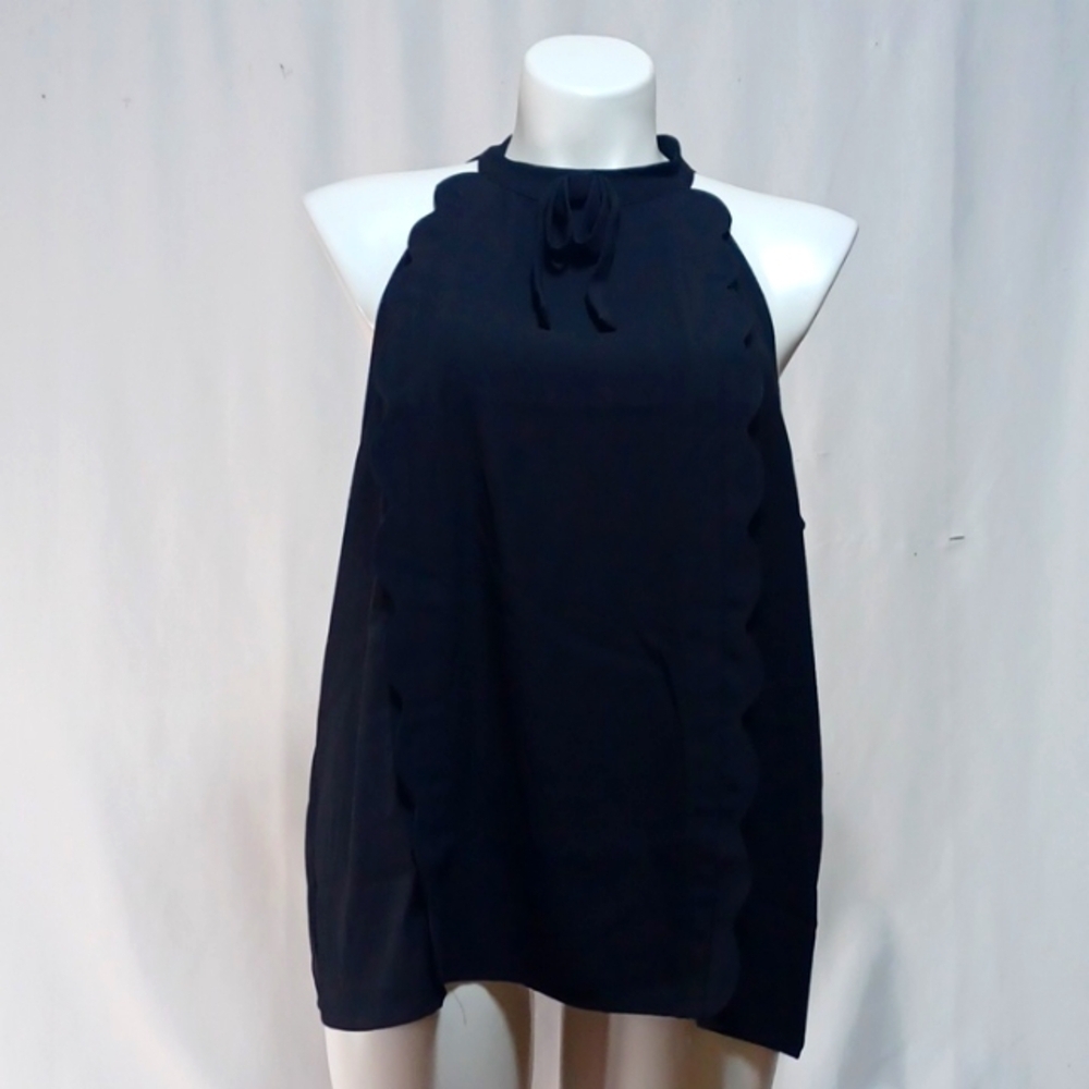 Victoria Beckham for Target EVENING BLOUSE SIZE 2X IN A BEAUTIFUL BLACK